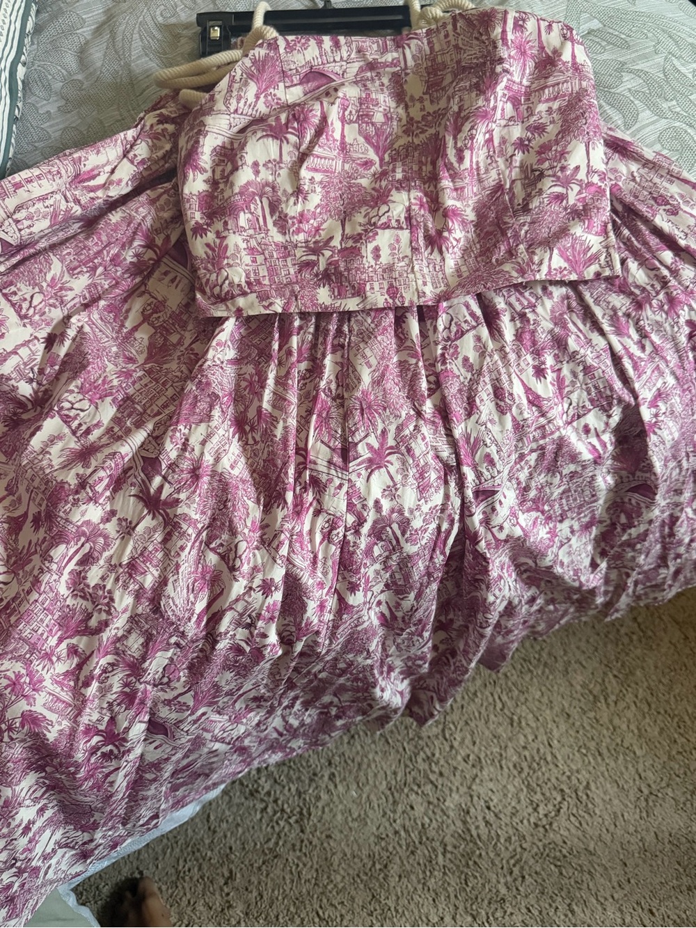 Pink Joie top and skirt set